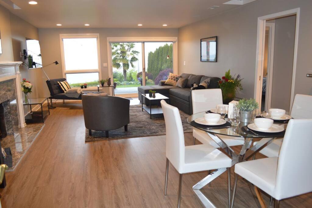 1-Bedroom Seaview Guesthouse On Seattle Luxury Estate With Views Of Olympic Mountains Luaran gambar